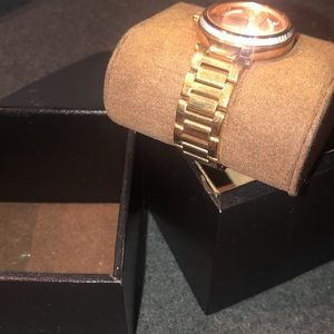 Rose Gold Michael Korda Watch